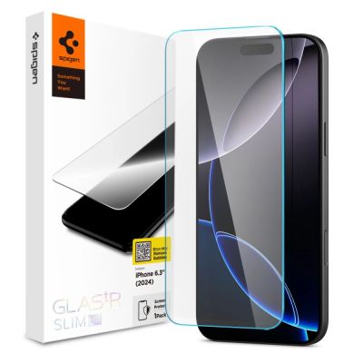 Szkło hartowane Spigen Glas.tR Slim na iPhone 16 Pro