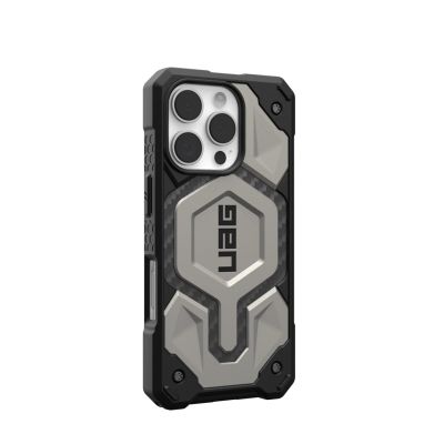 5. UAG Monarch Pro - obudowa ochronna do iPhone 16 Pro kompatybilna z MagSafe (titanium)