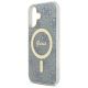 6. Etui Guess IML 4G MagSafe na iPhone 16 - niebieskie