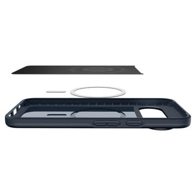 10. Etui Spigen Thin Fit Mag MagSafe na Google Pixel 10 Pro XL - grafitowy