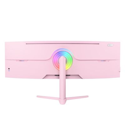 5. Arozzi Nova 49” Curved monitor komputerowy 124,5 cm (49") 5120 x 1440 px Dual QHD LED Różowy