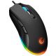 5. RAMPAGE FORTUNA ZESTAW GAMINGOWY KLAWIATURA Z PODKŁADKĄ I MYSZ 12800 DPI BLK
