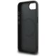 7. Etui DKNY Leather Checkered Mono Pattern MagSafe na iPhone 16e - czarny
