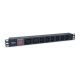 Equip 333316 rozdzielacz zasilania PDU 8 x gniazdo sieciowe 1U Czarny