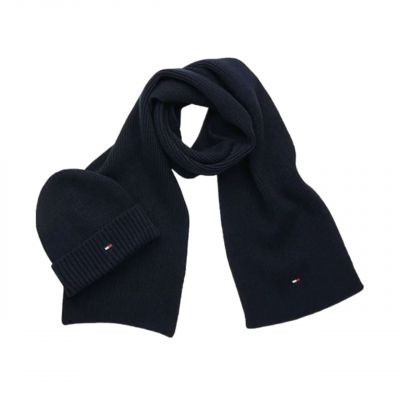 5. Czapka + szalik Tommy Hilfiger Jr AU0AU01651