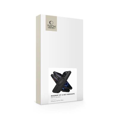 5. Etui Etui Tech-Protect MagMat Magsafe 3-set na iPhone 16 Pro Max - czarny mat