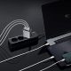 10. Ładowarka sieciowa Cuktech 65W GaN 2xUSB-C 1xUSB-A - szara
