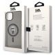 8. Etui Karl Lagerfeld IML Ikonik MagSafe na iPhone 15 Plus - czarne