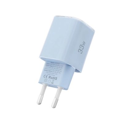 4. Ładowarka sieciowa Tech-Protect NCM33W 2-porty PD33W/QC3.0 - niebieska