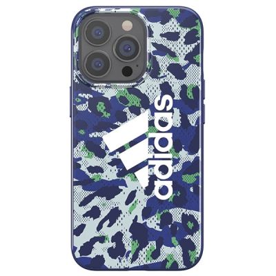2. Etui Adidas OR SnapCase Leopard na iPhone 13 / iPhone 13 Pro - niebieskie