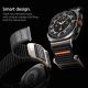 6. Pasek Spigen DuraPro na Samsung Galaxy Watch Ultra 47 mm - czarny