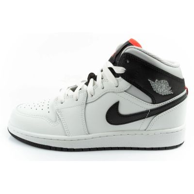 2. Nike Air Jordan 1 buty damskie sportowe za kostkę modne sneakersy białe czarne