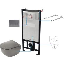 Zestaw WC podtynkowy 6 w 1