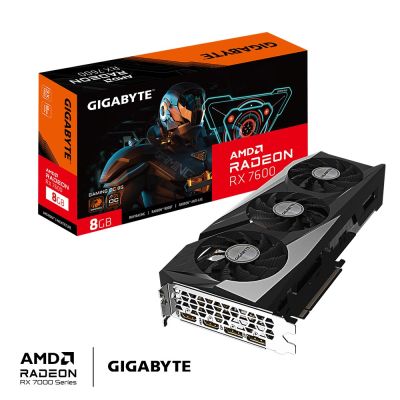 20. Karta graficzna Gigabyte Radeon RX 7600 GAMING OC 8GB GDDR6