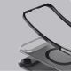 10. Etui Nillkin Super Frosted Shield Pro kompatybilne z MagSafe na iPhone 17 Air - przezroczyste czarne