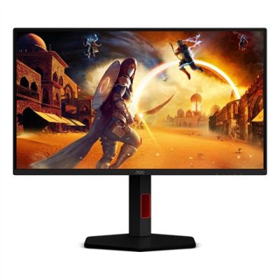 AOC G4 25G4KUR monitor komputerowy 62,2 cm (24.5") 1920 x 1080 px Full HD LED Czarny, Czerwony