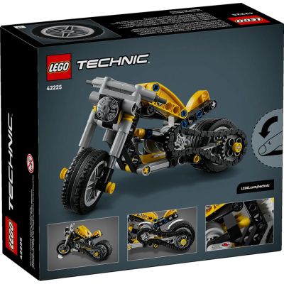 2. LEGO Technic 42225 - Żółty motocykl