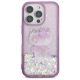 3. Etui Hello Kitty Liquid Glitter 50TH Anniversary Party na iPhone 16 Pro Max - fioletowe