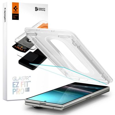 Szkło hartowane Spigen Glas.TR EZ Fit Pro HD na Samsung Galaxy Z Fold 7 - przezroczyste