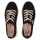 5. Skórzane półbuty sneakersy na platformie czarne Filippo DP6122
