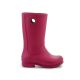 6. Crocs Wellie Rain Boot Girl 50004-00209 Pomegranate