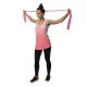 8. Taśma pilates HMS TP01 PINK 0.7 x 120 x 1200 MM 17-34-022