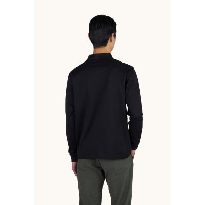 2. Koszulka polo bawełniana męska Paul&Shark czarna 99311003-11 — klasyczna, elegancka