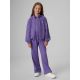 3. Bluza sportowa loose bez kaptura dziewczęca 4F 4FJRSS26TSWSF3057-51S
