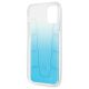 6. Etui Mercedes Transparent Line na iPhone 12 / iPhone 12 Pro - niebieskie