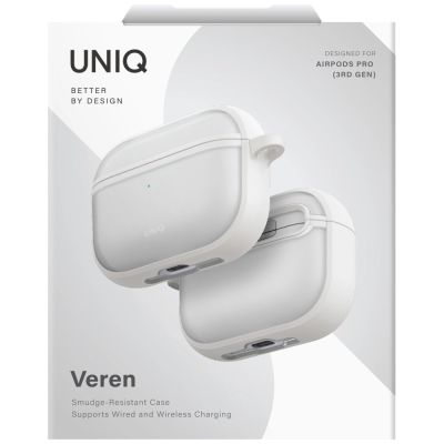 5. Etui UNIQ Veren na AirPods Pro 3 - białe