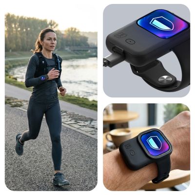22. Powerbank 3mk Endurance na Apple Watch 49 mm 2,5W 1200mAh USB-C - czarny