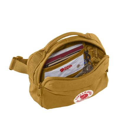4. Fjällräven Kanken saszetka Vinylon Żółty