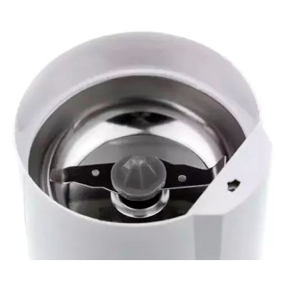 8. Młynek do kawy Esperanza Espresso EKC001W (160W; udarowy; kolor biały)