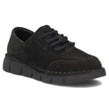 Skórzane półbuty damskie szerokie czarne Filippo DP8180/26