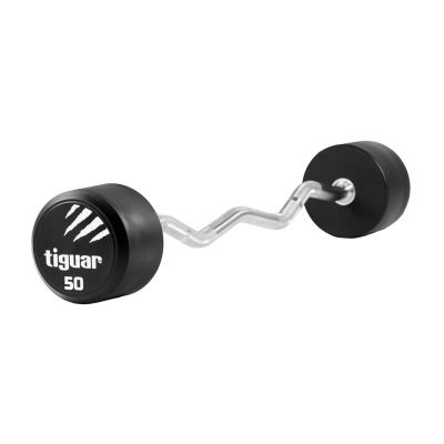 2. Barbell łamany tiguar PU 50 kg TI-WLBPU050