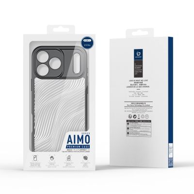 8. Etui Dux Ducis Aimo na iPhone 17 Pro – czarne