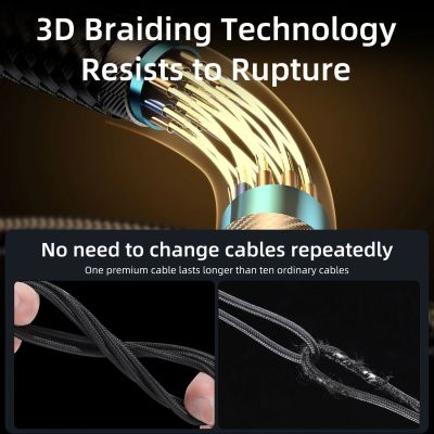 9. Kabel Joyroom Gaming Cable S-UL012A6 Lightning (kątowy) / USB-A (prosty) 2.4A 1.2 m - niebieski