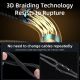 9. Kabel Joyroom Gaming Cable S-UL012A6 Lightning (kątowy) / USB-A (prosty) 2.4A 1.2 m - niebieski