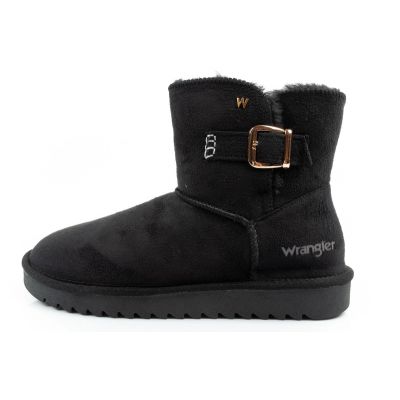 11. Wrangler Elsa buty zimowe botki za kostkę ocieplane wygodne modne
