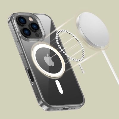5. Etui Tech-Protect FlexAir Hybrid MagSafe na iPhone 16 Pro - przezroczyste