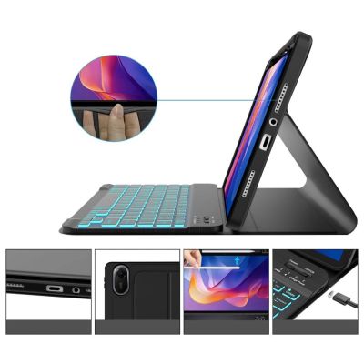 5. Etui Tech-Protect SC Pen na Xiaomi Redmi Pad 2 11.0 z klawiaturą - czarne