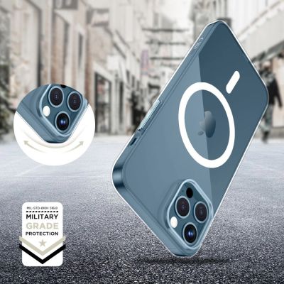 3. Etui Tech-Protect FlexAir MagSafe na iPhone 12 / 12 Pro - przezroczyste