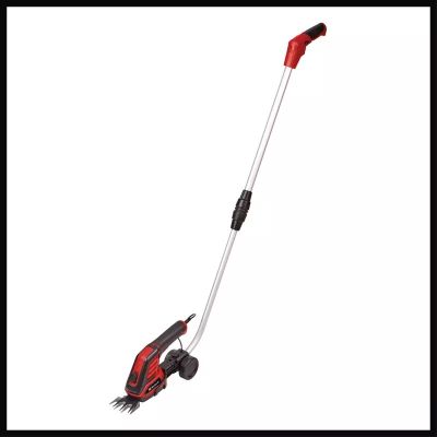 7. Einhell GC-CG 3,6/70 Li akumulatorowe nożyce do trawy 7 cm 3,6 V Litowo-jonowa (Li-Ion) Aluminium, Czarny, Czerwony