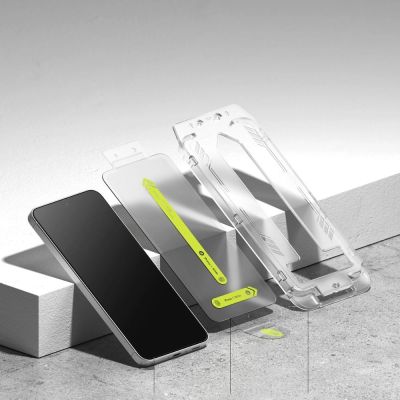 5. Szkło hartowane Ringke Easy Slide 2-pack na Samsung Galaxy A56 5G - przezroczyste