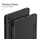 6. Etui Dux Ducis Domo z klapką i smart sleep na Samsung Galaxy Tab S9 - czarne