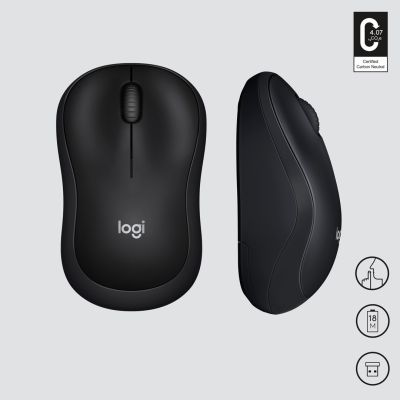 7. Mysz Logitech M220 Silent 910-004878 (optyczna; 1000 DPI; kolor czarny)