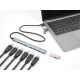 3. DeLOCK 64273 huby i koncentratory USB 3.2 Gen 1 (3.1 Gen 1) Type-C 5000 Mbit/s Szary