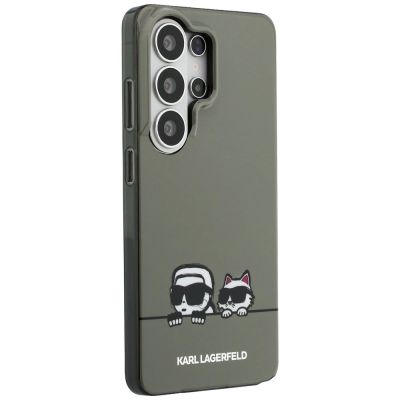 4. Etui Karl Lagerfeld IML Peekaboo Karl&Choupette MagSafe na Samsung Galaxy S26 Ultra - czarne