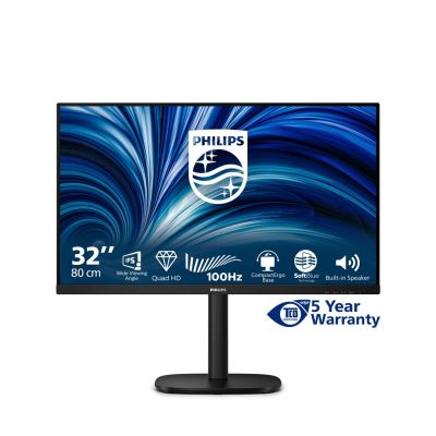 3. Philips 3000 series 32B2N3500/00 monitor komputerowy 80 cm (31.5") 2560 x 1440 px Quad HD LCD Czarny