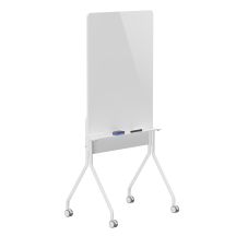 ERGO OFFICE MOBILNA TABLICA SUCHOŚCIERALNA, ORIENTACJA PIONOWA, BIAŁA, JEDNOSTRONNA, Z PÓŁKĄ, WYMIARY TABLICY 1190X790MM ER-3